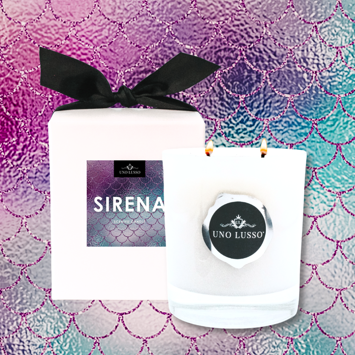 Sirena Luxe Gloss White Candle