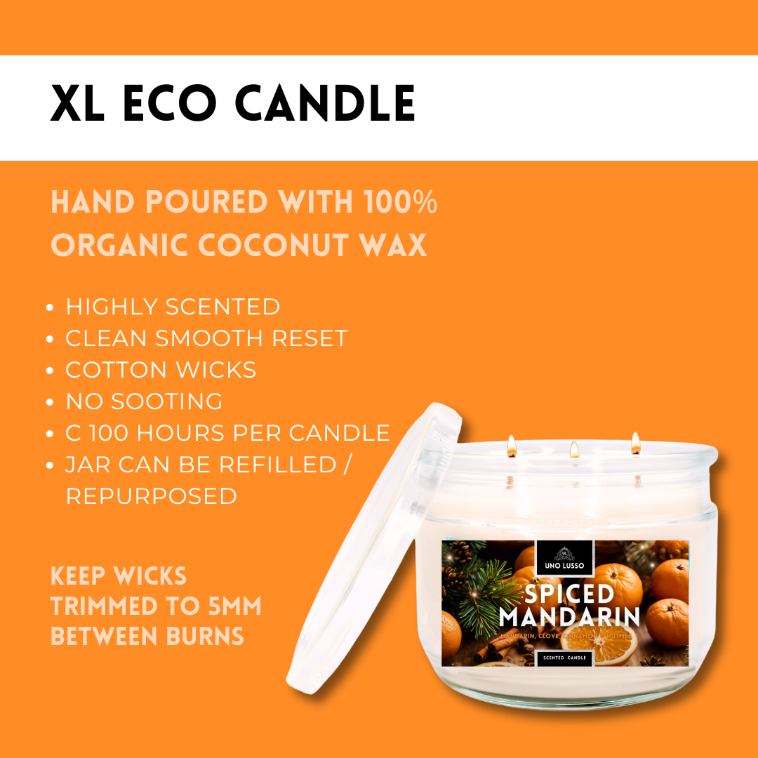 Spiced Mandarin Eco Candle