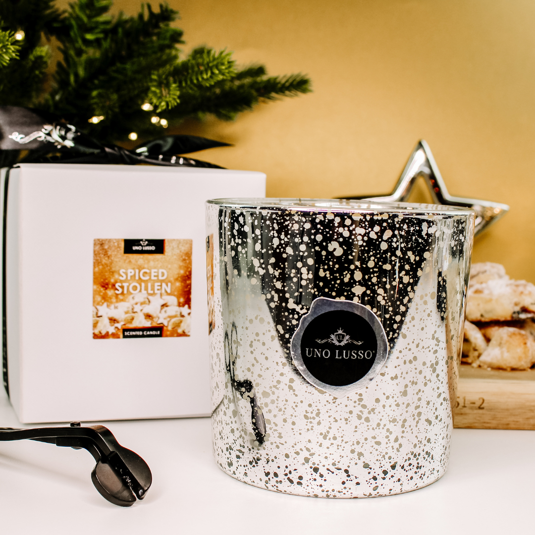 Spiced Stollen - XL Shimmer Candle