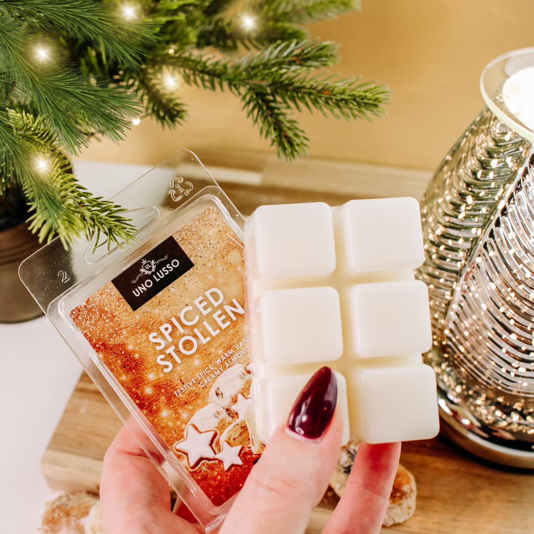 Spiced stollen wax melt