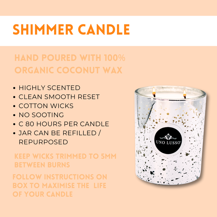 Spiced Mandarin Shimmer Candle