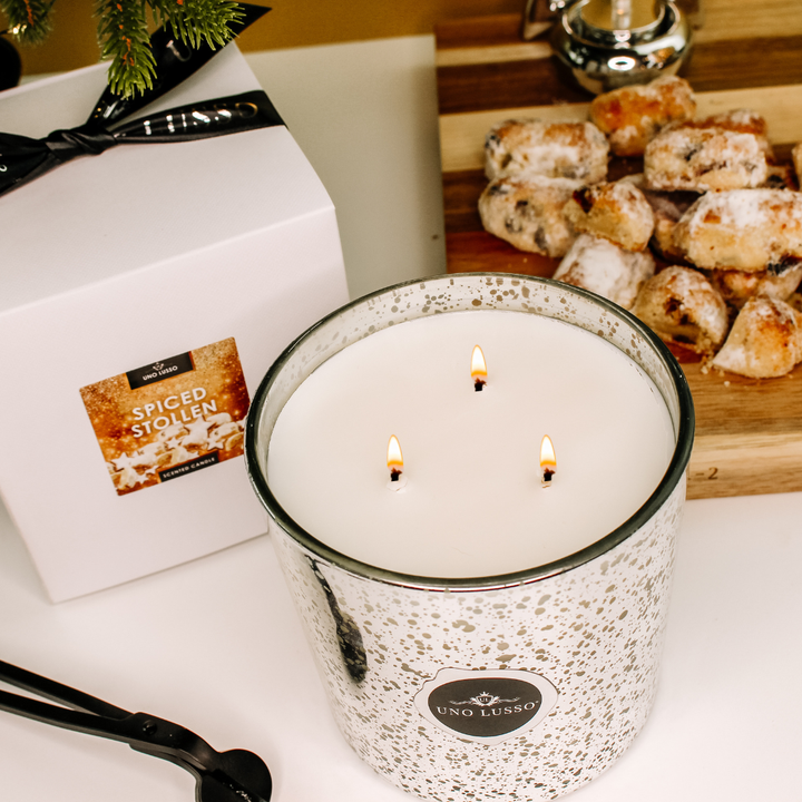 Spiced Stollen - XL Shimmer Candle
