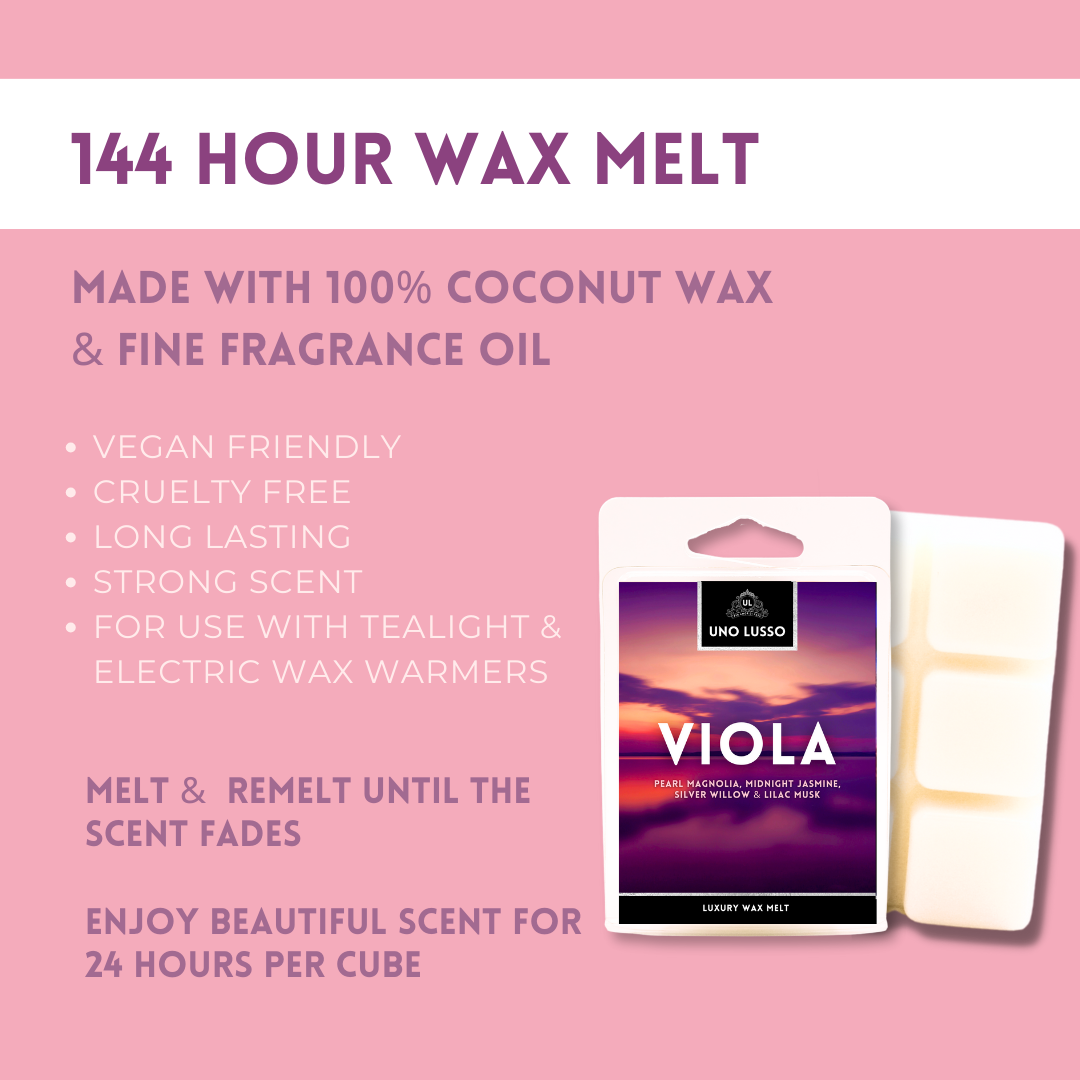 Viola Wax Melt Clamshell