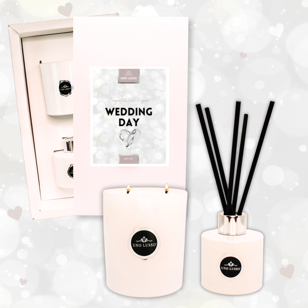 Wedding Candle & Diffuser Gift Set