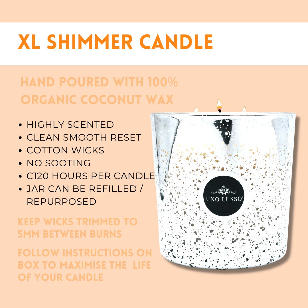 Spiced Mandarin XL Shimmer Candle