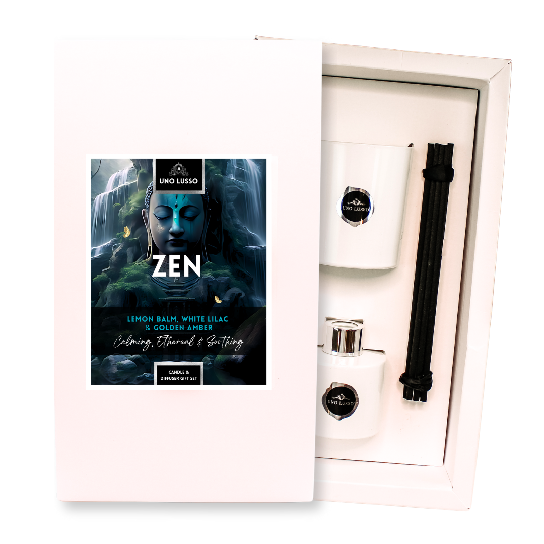 Zen Luxe Candle & Diffuser Gift Set