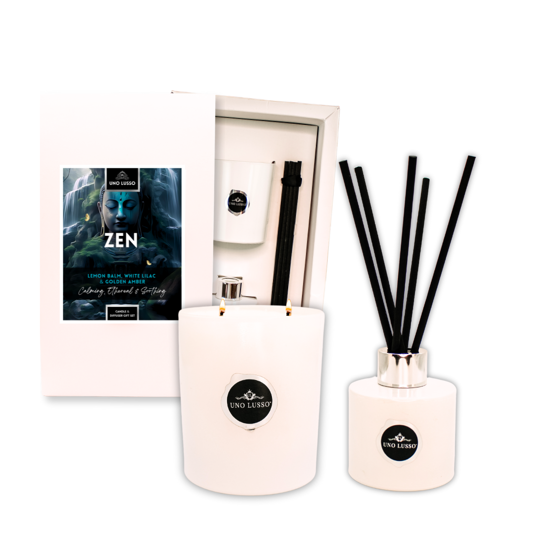 Zen Luxe Candle & Diffuser Gift Set