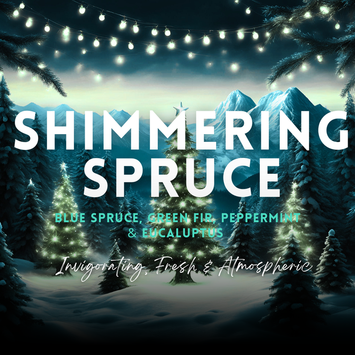 Shimmering Spruce Eco Candle