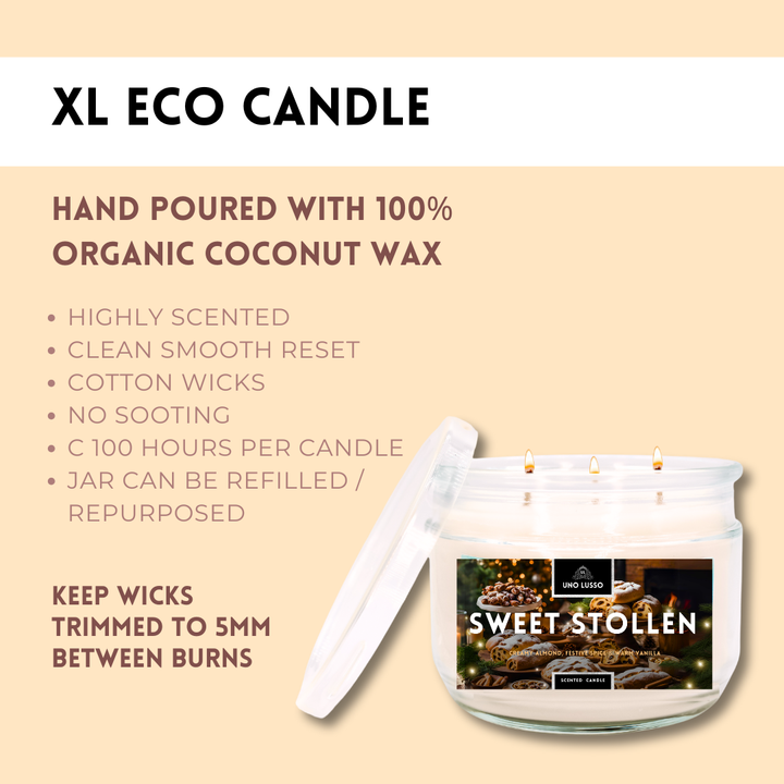 Sweet Stollen Eco Candle