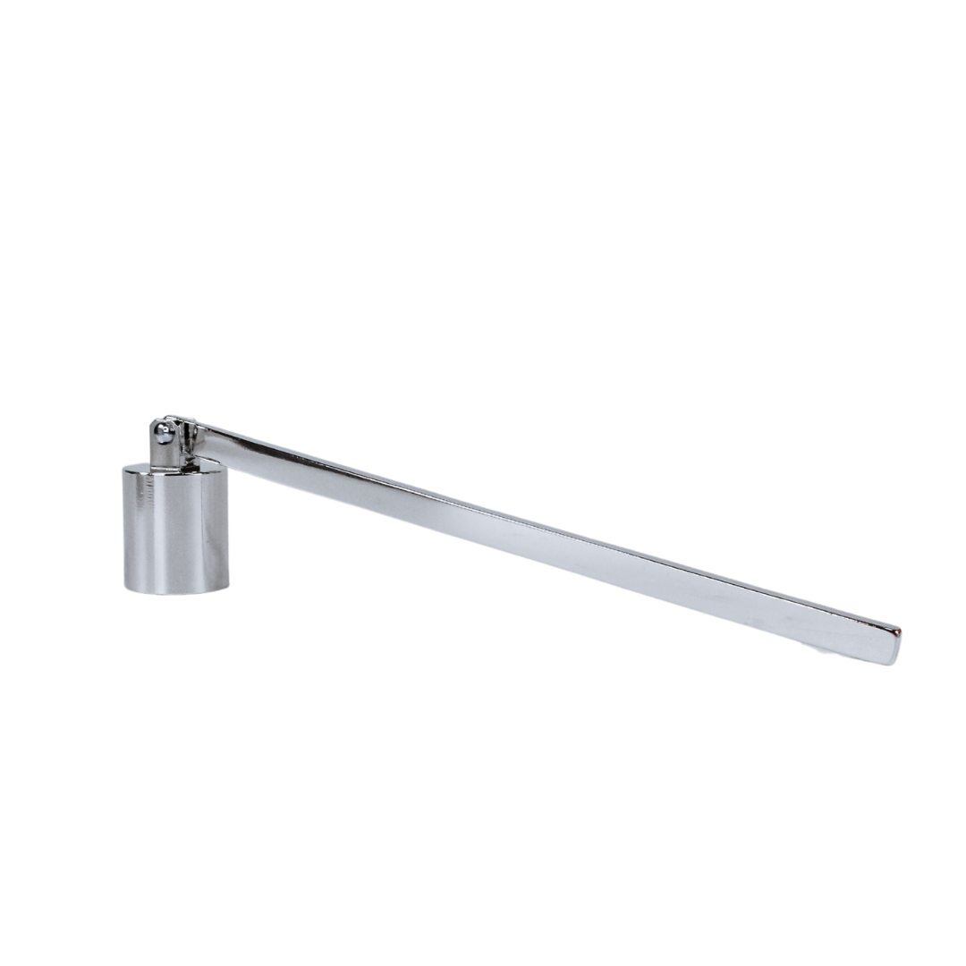 Silver stainless steel candle snuffer